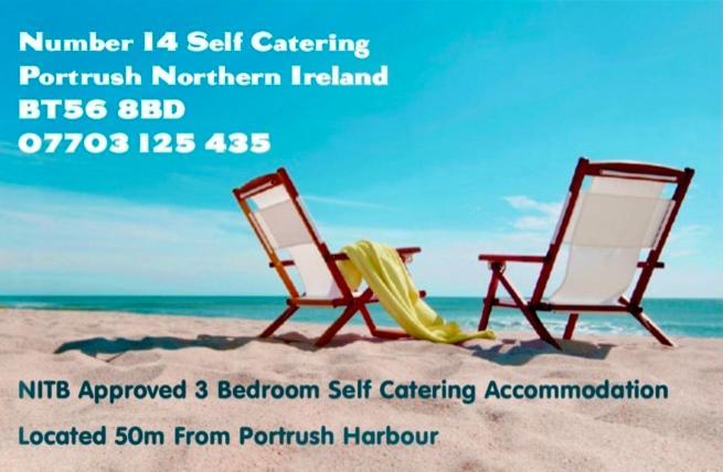 Number 14 Self Catering, Portrush, Northern Ireland Luaran gambar